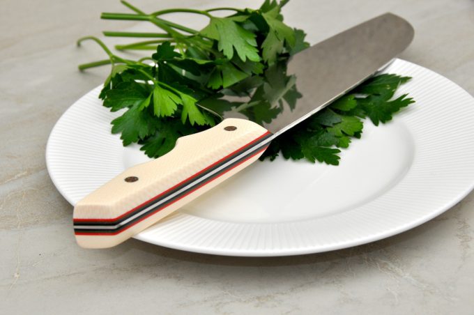 Neu Santoku 170 - Synthetic Ivory - Image 4