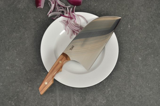 Neu Vege Cleaver 180 - Apple Wood - Image 2