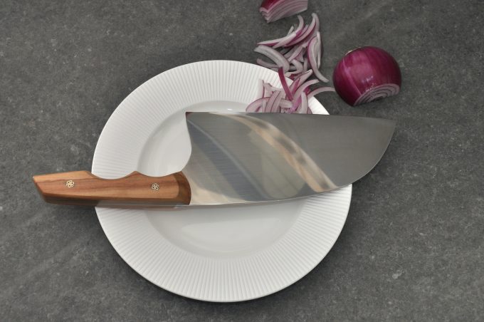 Neu Vege Cleaver 180 - Apple Wood - Image 4