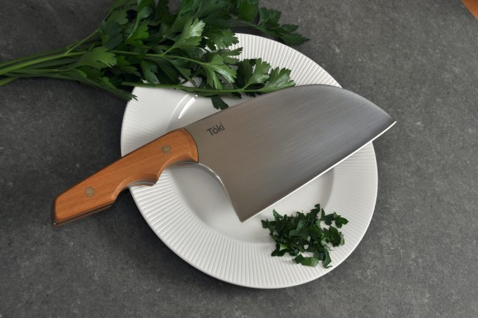 Neu Vege Cleaver 180 - Matai & Black G10 - Image 3