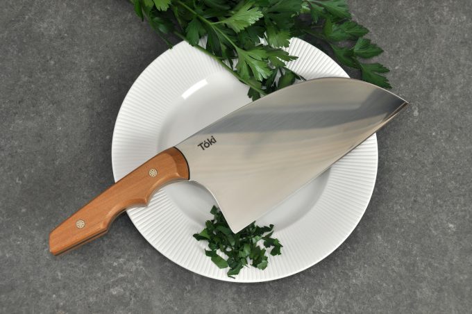 Neu Vege Cleaver 180 - Matai & Black G10 - Image 4